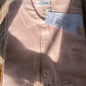 Lacoste Small Men's Light Pink Polo Shirt